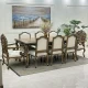میز ناهارخوری کینگ 8 نفره با طراحی لوکس و با کیفیت