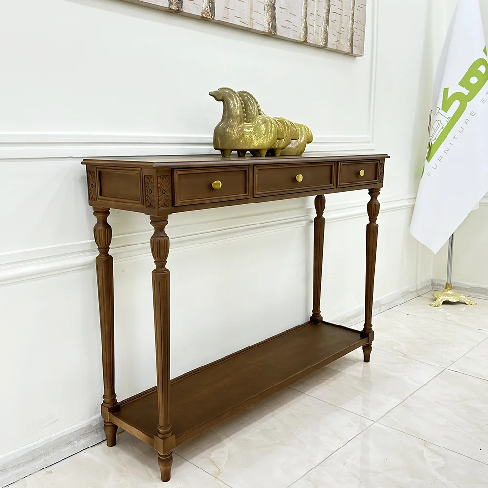 mirror-console-french آینه کنسول فرانسوی با طراحی شیک و کاربردی