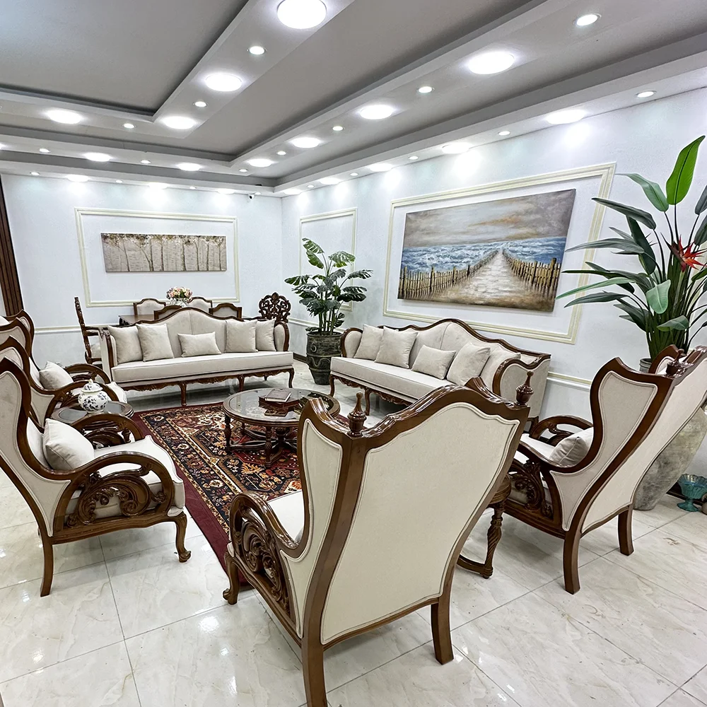 neoclassical-sofa-king-1 مبل نئوکلاسیک کینگ 10 نفره لوکس با طراحی جدید