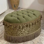 پاف کلاسیک به رنگ سبز
